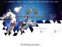 Tablet Screenshot of futbal.milost.sk